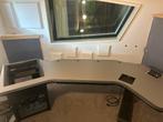 Studio bureau met 19 inch rack, Ophalen, Zo goed als nieuw, Bureau