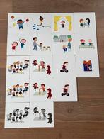 Dagritmekaarten Piramide, Ophalen