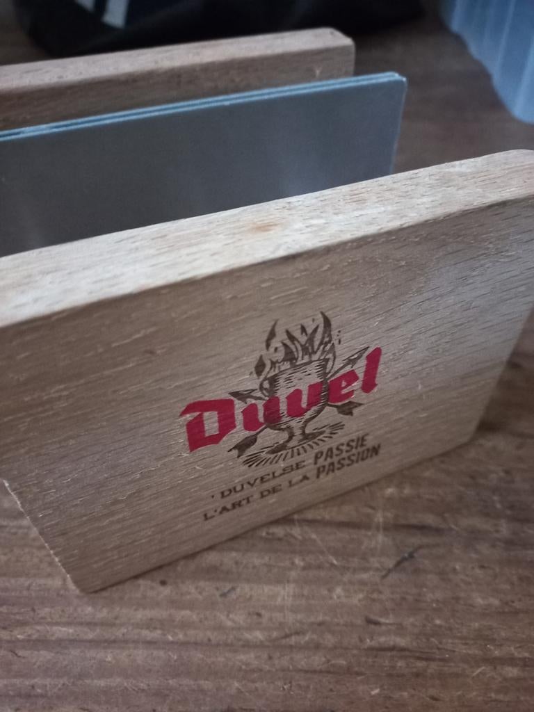 Duvel menukaarthoider, Ophalen of Verzenden, Zo goed als nieuw, Overige typen, Duvel