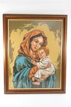 Borduurwerk moeder met kind, Ophalen of Verzenden, Zo goed als nieuw, Nvt, Nvt