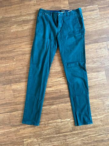 Mooie turkoise Scotch&Soda broek beschikbaar voor biedingen