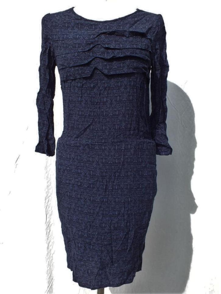 Mooie donkerblauwe jurk. Mt xs merk sissy boy, Kleding | Dames, Jurken, Zo goed als nieuw, Maat 34 (XS) of kleiner, Blauw, Knielengte