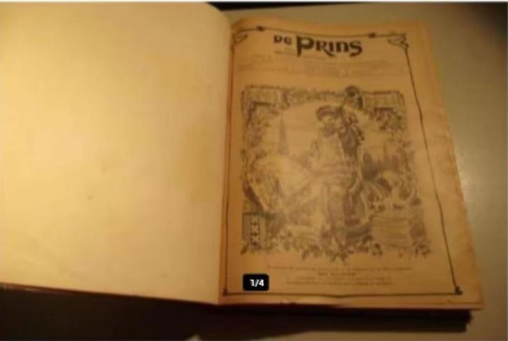 Oud Ingebonden Boek - De Prins Weekbladen - 1926, Verzamelen, Tijdschriften, Kranten en Knipsels, Tijdschrift, 1920 tot 1940, Ophalen of Verzenden