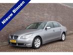 BMW 5 Serie 520i EXE 6 Bak, 2e eigenaar keurige auto!, Auto's, Origineel Nederlands, Te koop, 1460 kg, Zilver of Grijs