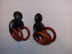 Houten Oorbellen - Stijlvol en Uniek, Sieraden, Tassen en Uiterlijk, Overige materialen, Hangers, Bruin, Nieuw