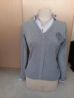 Prachtige nieuwe nette grijze hv polo trui vest blouse m 40, Nieuw, Hv polo, Grijs, Maat 38/40 (M)