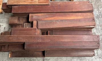 Jatoba houten vloer(delen) massief 40m2  beschikbaar voor biedingen