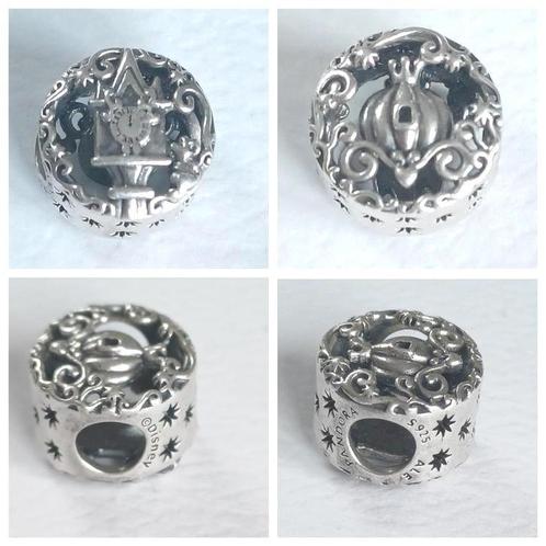 Originele Pandora Disney assepoester, Sieraden, Tassen en Uiterlijk, Bedels, Zo goed als nieuw, Pandora, Zilver, 1 bedel, Ophalen of Verzenden