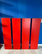 IKEA Lack rode planken vier stuks als nieuw, Huis en Inrichting, Woonaccessoires | Wandplanken en Boekenplanken, Ophalen, Zo goed als nieuw