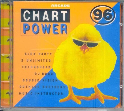 cd van Chart Power '96, ARCADE, Cd's en Dvd's, Cd's | Dance en House, Gebruikt, Verzenden