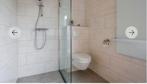 glazen douchewand met stang, 90x200, Huis en Inrichting, Badkamer | Complete badkamers, Ophalen, Zo goed als nieuw