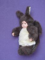 ANNE GEDDES Knuffel POPJE EEKHOORN. 23 CM **Nieuw**, Kinderen en Baby's, Speelgoed | Knuffels en Pluche, Ophalen of Verzenden