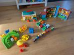 Fisher Price huis, auto's, camper, speeltuin en poppetjes, Kinderen en Baby's, Speelgoed | Fisher-Price, Ophalen, Gebruikt, Speelset