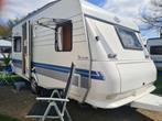 HOBBY DE LUXE 460 / VOORTENT / ZEER NETJES, Caravans en Kamperen, Caravans, Rondzit, Hobby, 750 - 1000 kg, Overige typen