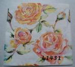 Servetten decoupage/bullet journal – Voorjaar – L1431, Verzenden, Nieuw, Materiaal