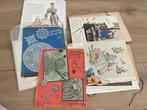 Oude mode handwerken boekjes Knipsels kleedjes, Antiek en Kunst, Ophalen of Verzenden
