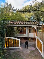 Chalet met serre in Drents-Friese Wold, Caravans en Kamperen, Verzenden, Gebruikt