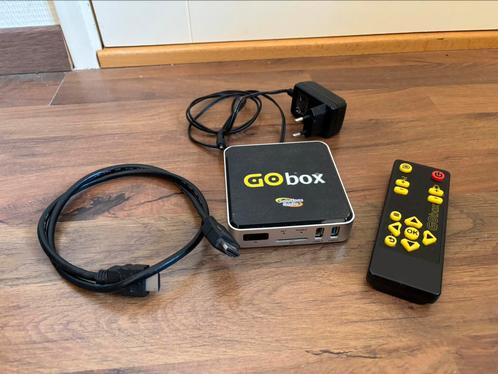GObox gesproken ondertiteling (Solutions Radio), Audio, Tv en Foto, Mediaspelers, Zo goed als nieuw, Zonder harde schijf, HDMI