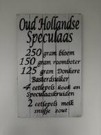 Pallet recepten bord, Huis en Inrichting, Ophalen, Zo goed als nieuw