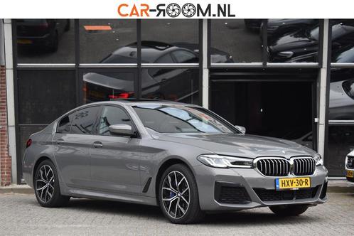 BMW 5-serie 545e xDrive High Executive M Sport Pano HUD Came, Auto's, BMW, Bedrijf, Te koop, 5-Serie, 4x4, ABS, Achteruitrijcamera