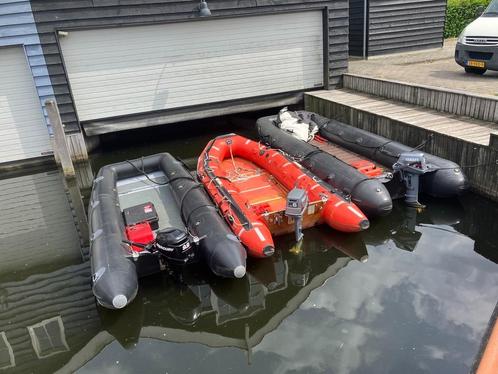 Leger DSB Rubberboot HYPALON 4-5-6-7,5 meter met garantie, Watersport en Boten, Rubberboten, Gebruikt, Overige merken, Overige materialen