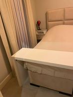 Malm Bedtafel Wit - 191cm, Huis en Inrichting, Gebruikt, Ophalen of Verzenden, 75 cm of meer, 60 cm of meer