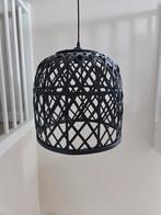 Rotan hanglamp zwart, Huis en Inrichting, Ophalen, Zo goed als nieuw
