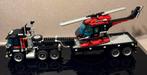 Vintage LEGO modelteam 5590 truck met oplegger en helicopter, Ophalen of Verzenden, Gebruikt
