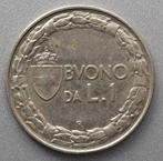 1 Lira Italië 1923, Postzegels en Munten, Munten | Europa | Niet-Euromunten, Italië, Ophalen of Verzenden