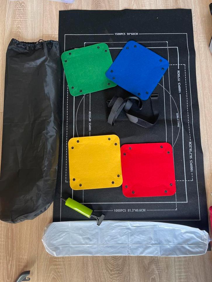 Oprolbare Puzzelmat - Compleet!, Hobby en Vrije tijd, Denksport en Puzzels, Zo goed als nieuw, Legpuzzel, 500 t/m 1500 stukjes