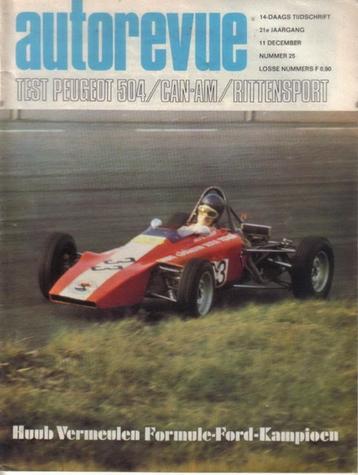 Autorevue 25 1970 : Peugeot 504 2.0 - Ascari nr.5 beschikbaar voor biedingen