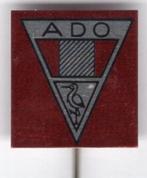 A.D.O. ADO blik voetbalclub speldje ( Z_118 ), Verzenden, Zo goed als nieuw, Sport, Speldje of Pin