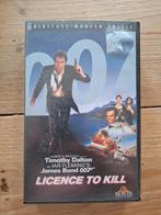 James Bond licence to kill VHS, Vanaf 12 jaar, Ophalen of Verzenden, Zo goed als nieuw, Actie en Avontuur