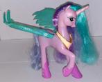 My Little Pony G4 Princess Celestia pratend met licht 21,5cm, Gebruikt, Ophalen of Verzenden