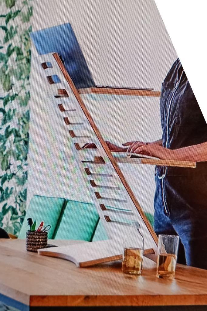 STAND-UP computer sta/werktafel, Huis en Inrichting, Tafels | Statafels, Nieuw, In hoogte verstelbaar, Ophalen