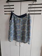 Mango zara top festival boho floral maat m 1x gedragen, Maat 38/40 (M), Mango, Blauw, Ophalen of Verzenden