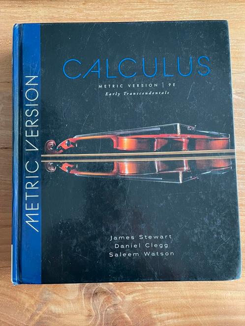 Calculus Metric Version (Ninth edition), Boeken, Studieboeken en Cursussen, Zo goed als nieuw, WO, Beta, Ophalen of Verzenden