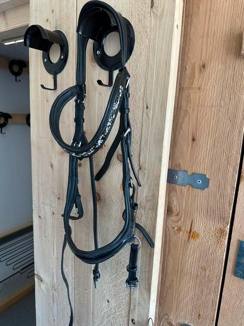 Te koop; Torsy Bridle basic deluxe maat Full, Dieren en Toebehoren, Paarden en Pony's | Hoofdstellen en Tuigage, Gebruikt, Dressuur