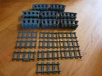 Partij Lego RC trein rails, 16x Bocht + 10x Recht, Lego, Lego, Gebruikt, Lego