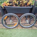 Zgan set wielen, Fietsen en Brommers, Fietsaccessoires | Aanhangers en Karren, Ophalen, Zo goed als nieuw, Aanhangfiets