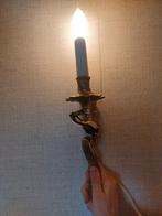 wandlamp brocante lamp, Huis en Inrichting, Lampen | Wandlampen, Ophalen of Verzenden, Zo goed als nieuw, Glas
