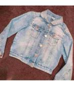 Spijkerjasje h&m maat 116 lichtblauw, Kinderen en Baby's, HM, Meisje, Ophalen of Verzenden, Zo goed als nieuw