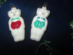 Oude kerstbal ornament; beertje, Diversen, Kerst, Ophalen of Verzenden