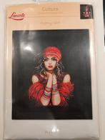 LANARTE Borduurpakket Cultuur Serie - Zigeunermeisje, Ophalen of Verzenden, Nieuw, Handborduren, Borduurpakket