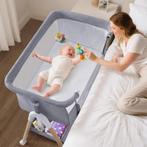 3-in-1 Babybed, Reisbed & Co-Sleeper, Nieuw, Grijs, Kinderen en Baby's, Babywiegjes en Ledikanten, Ophalen of Verzenden, Nieuw