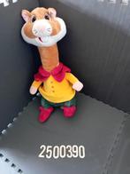AH Hamster Knuffel - Efteling Lange Jan Langnek, Gebruikt, ., Ophalen of Verzenden, Beeldje of Poppetje
