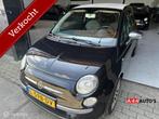 Fiat 500 0.9 TwinAir Turbo Cabriolet*Blue&Me systeem*Eco*Aux, Euro 5, 86 pk, Zwart, Leder en Stof