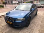 Audi A3 1.6 75KW 3D 2004 Blauw, Voorwielaandrijving, Zwart, 4 cilinders, Blauw
