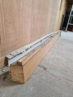 Eikenhouten bint, 3.70m lang, 17x31cm, Gebruikt, Eiken, Ophalen of Verzenden, Balk