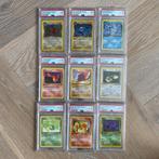 Pokémon Team Rocket 1st Edition PSA 9 10 Charmander Machamp, Ophalen of Verzenden, Nieuw, Losse kaart